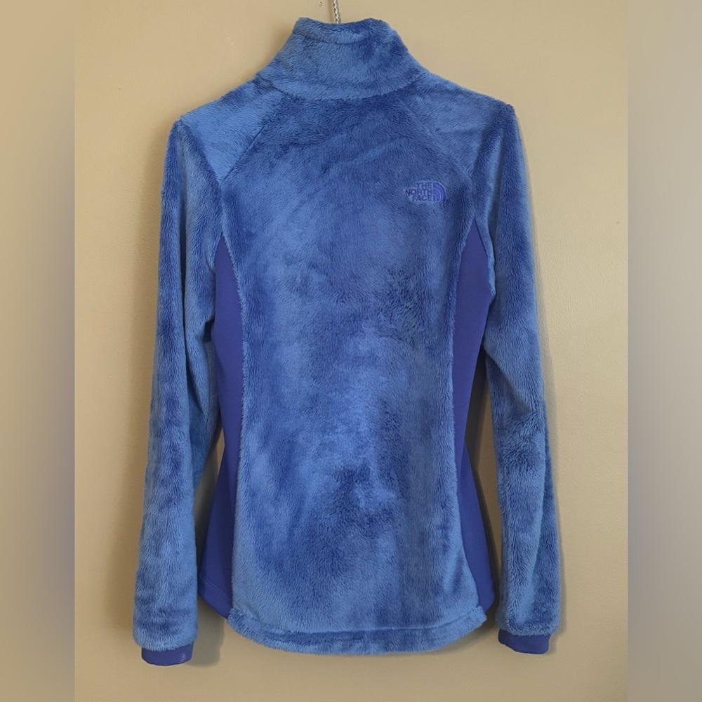 The North Face Tech Osito FullZip Jacket SOFT Periwinkle Logo Womens XS NWOT - Picture 5 of 6
